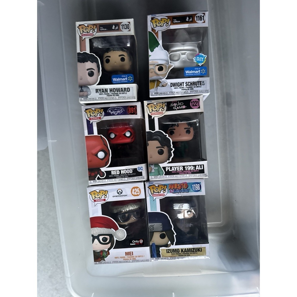 Funko Pop Lot 20+ Star Wars The Office Naruto Squid Game Walmart Exclusives READ - Picture 7 of 9